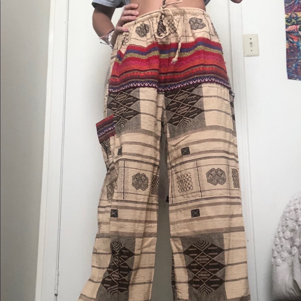 wolf vintage harem pants